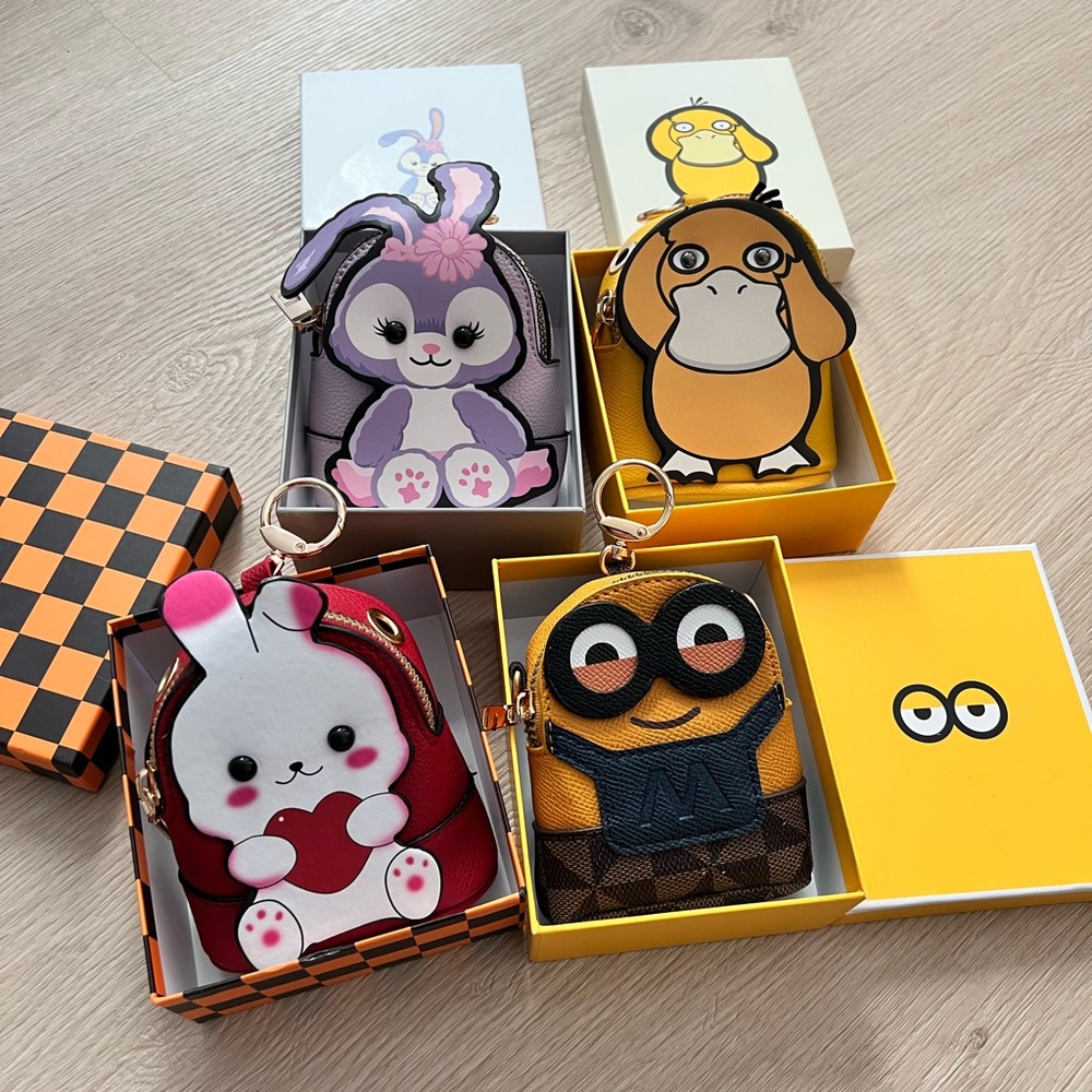 Mini purse, small bags, keychains, minion purse, easter bags easter purse